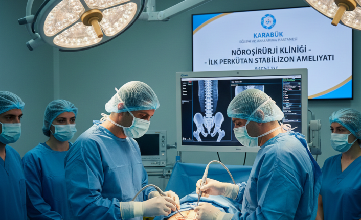 Karabük’te Bir İlk: Omurga Ameliyatında Kapalı Yöntem Başarıyla Uygulandı!