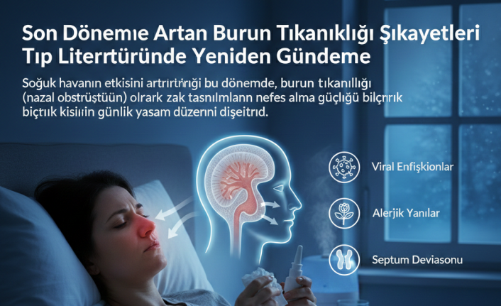 Son Dönemde Artan Burun Tıkanıklığı Şikâyetleri Tıp Literatüründe Yeniden Gündemde