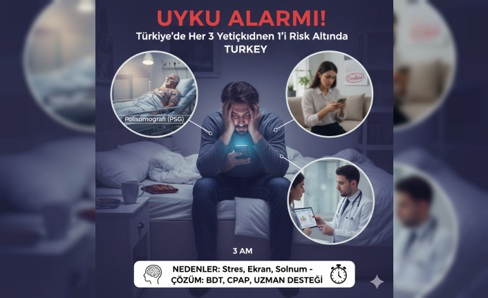 Türkiye'de Uyku Alarmı: Her Üç Yetişkinden Biri Risk Altında – Uzmanlar Uyarıyor