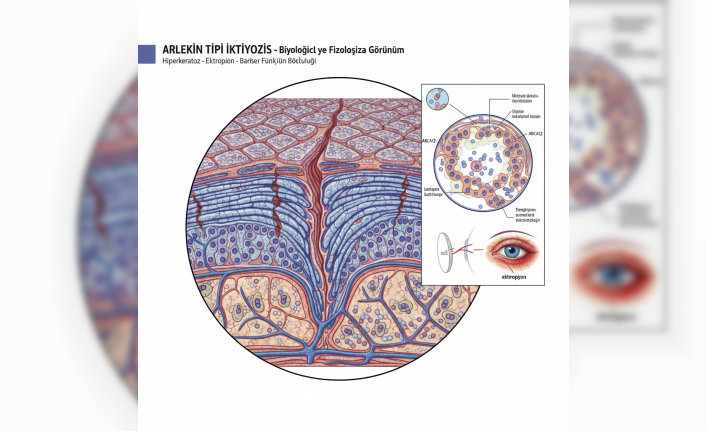 Nadir Görülen Arlekin Tipi İktiyozis Hastalığında Erken Tanı Hayat Kurtarıyor