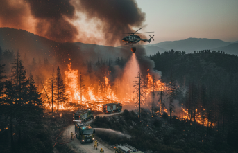 Eales Bölgesinde Orman Yangını: Ekipler Seferber Oldu