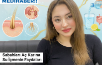 ELİF NUR GEZER! ile Sabahları Aç Karnına Su İçmek!