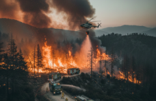 Eales Bölgesinde Orman Yangını: Ekipler Seferber Oldu