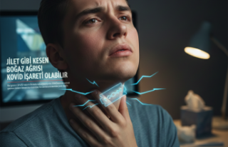 JİLET GİBİ KESEN BOĞAZ AĞRISI KOVİD İŞARETİ...