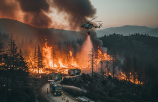Eales Bölgesinde Orman Yangını: Ekipler Seferber...