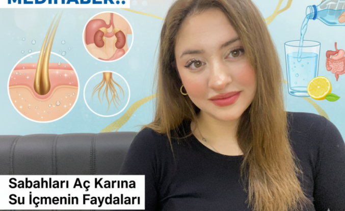 ELİF NUR GEZER! ile Sabahları Aç Karnına Su İçmek!